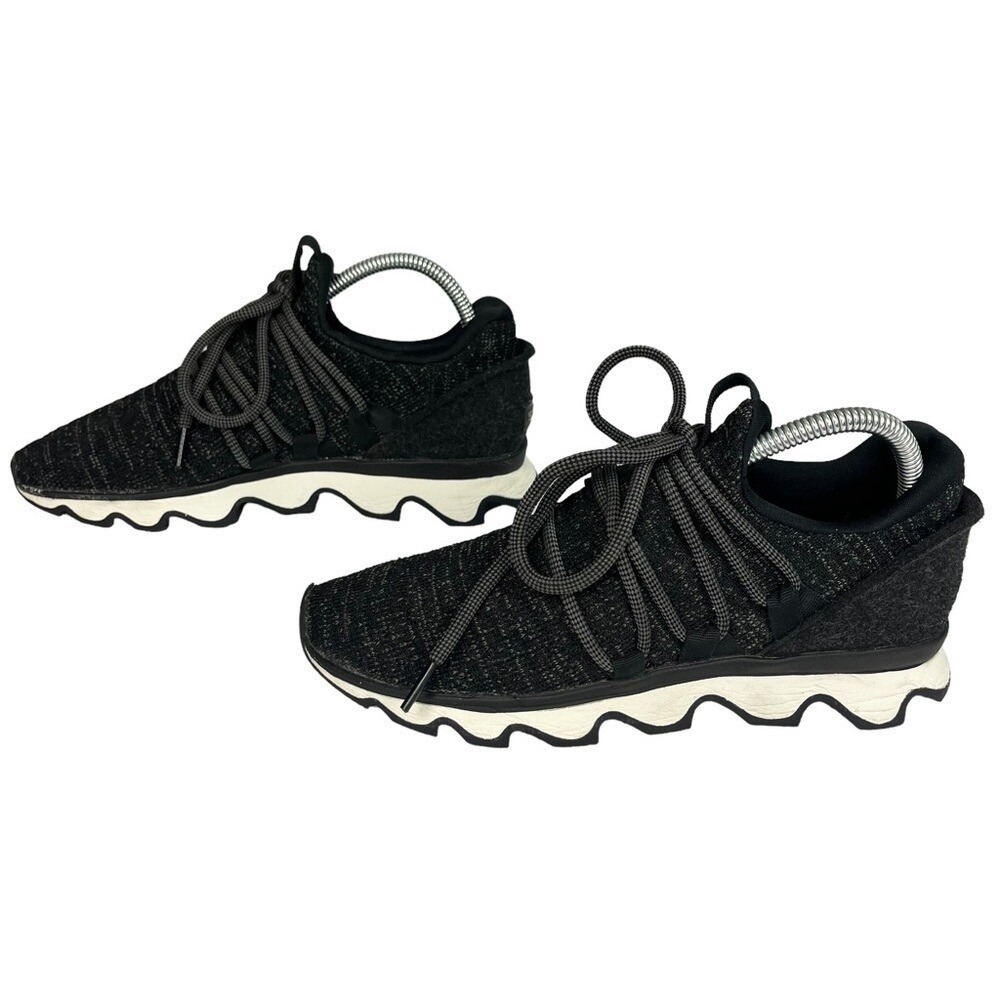 Sorel Sneakers Womens Size 7.5 Kinetic Lace Black Trainers Running Shoes - Picture 3 of 9